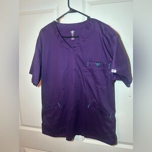 Med Couture Women's E-Z Flex V-Neck Scrub Top